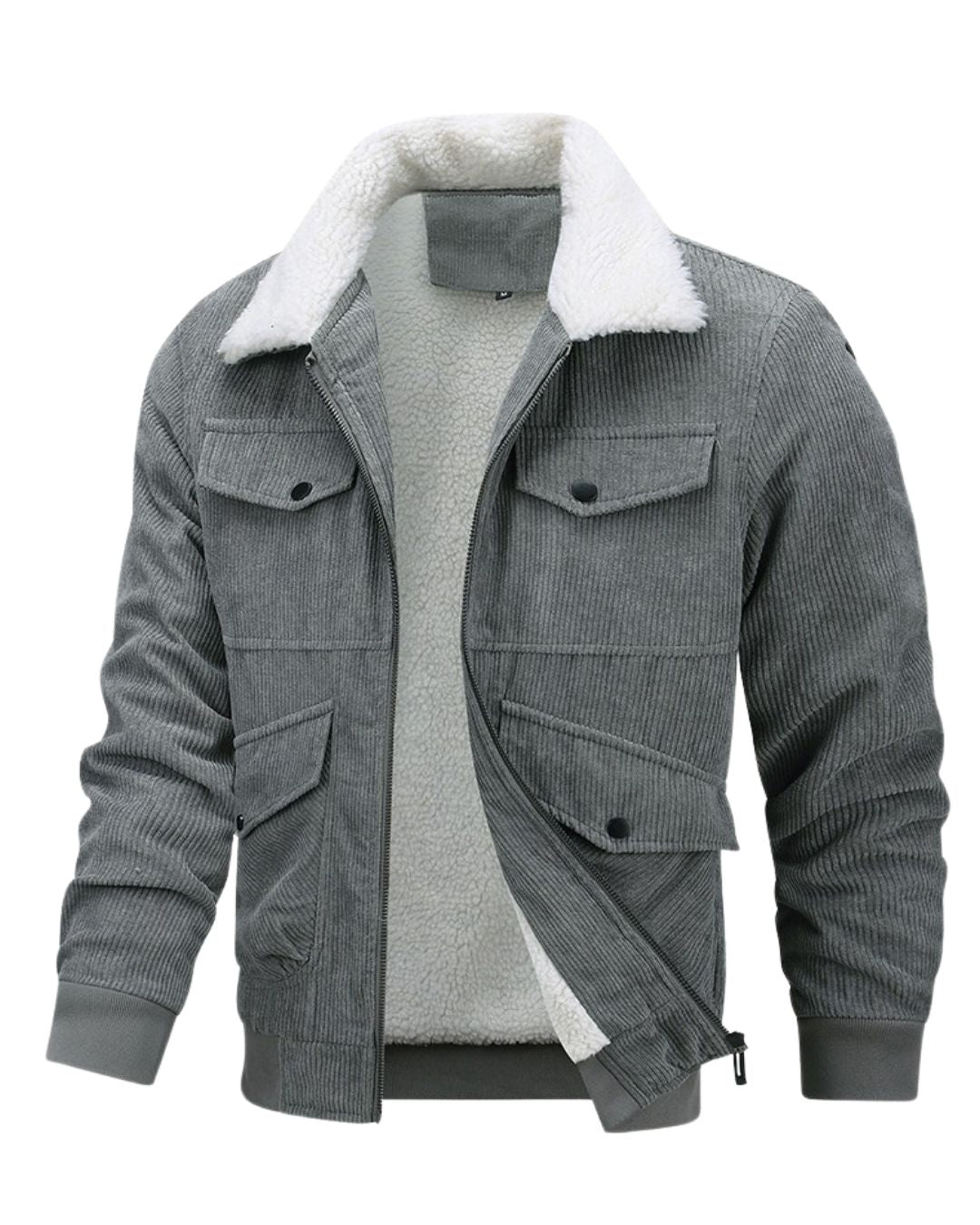 Fleece Lined Corduroy Jacket