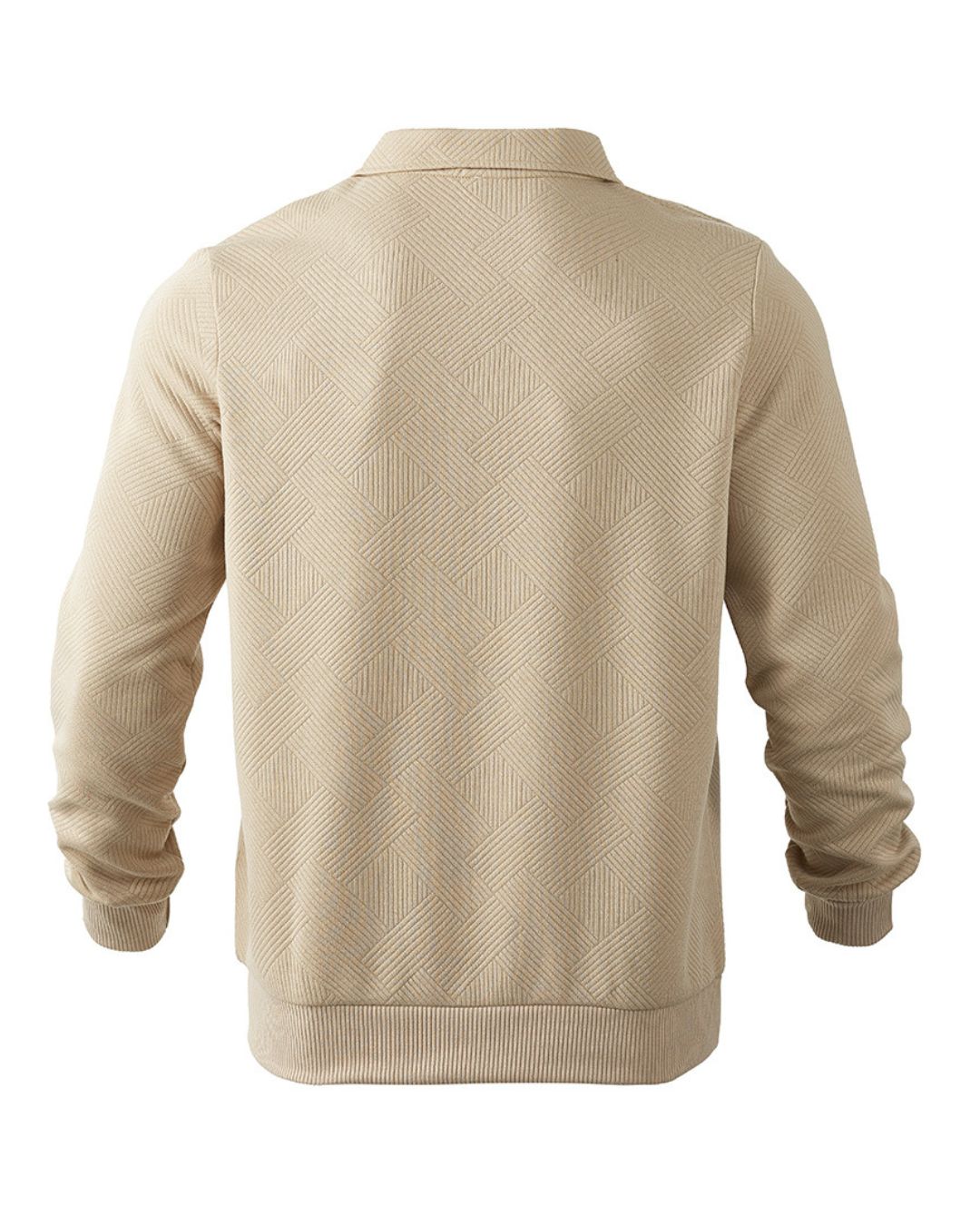 Heavy-Duty Polo Sweater