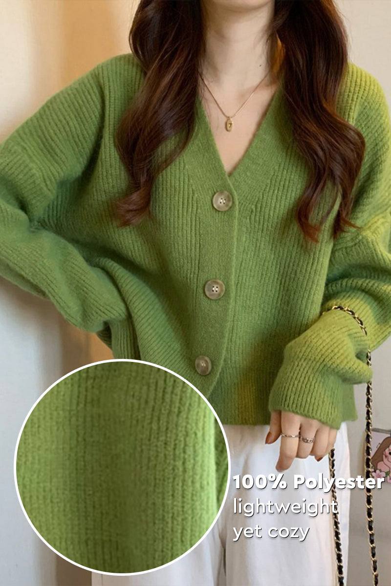 Cozy Button Cardigan