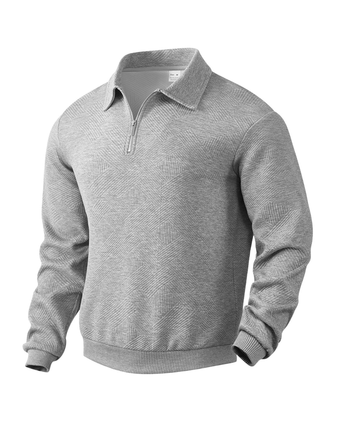 Heavy-Duty Polo Sweater