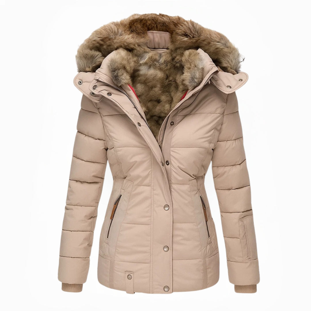 Faux Fur Lined Winter Parka