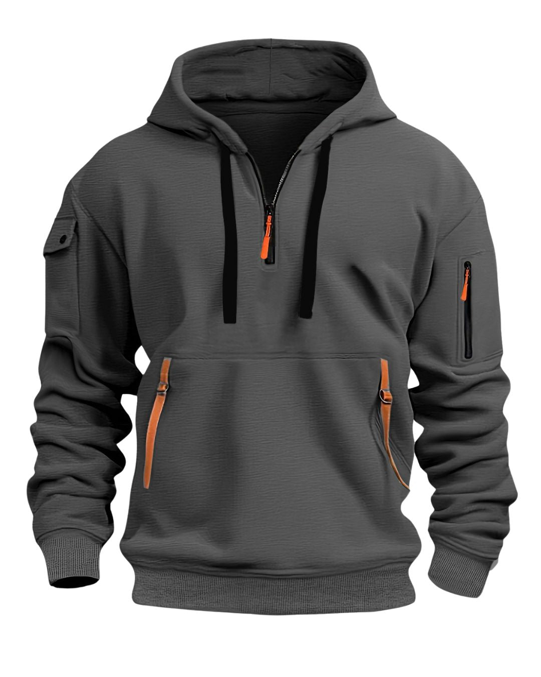 Utility Quarter-Zip Hoodie