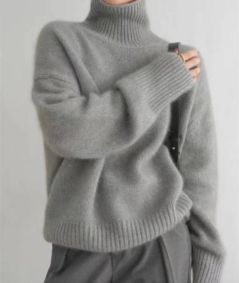 Cozy Mock Neck Sweater