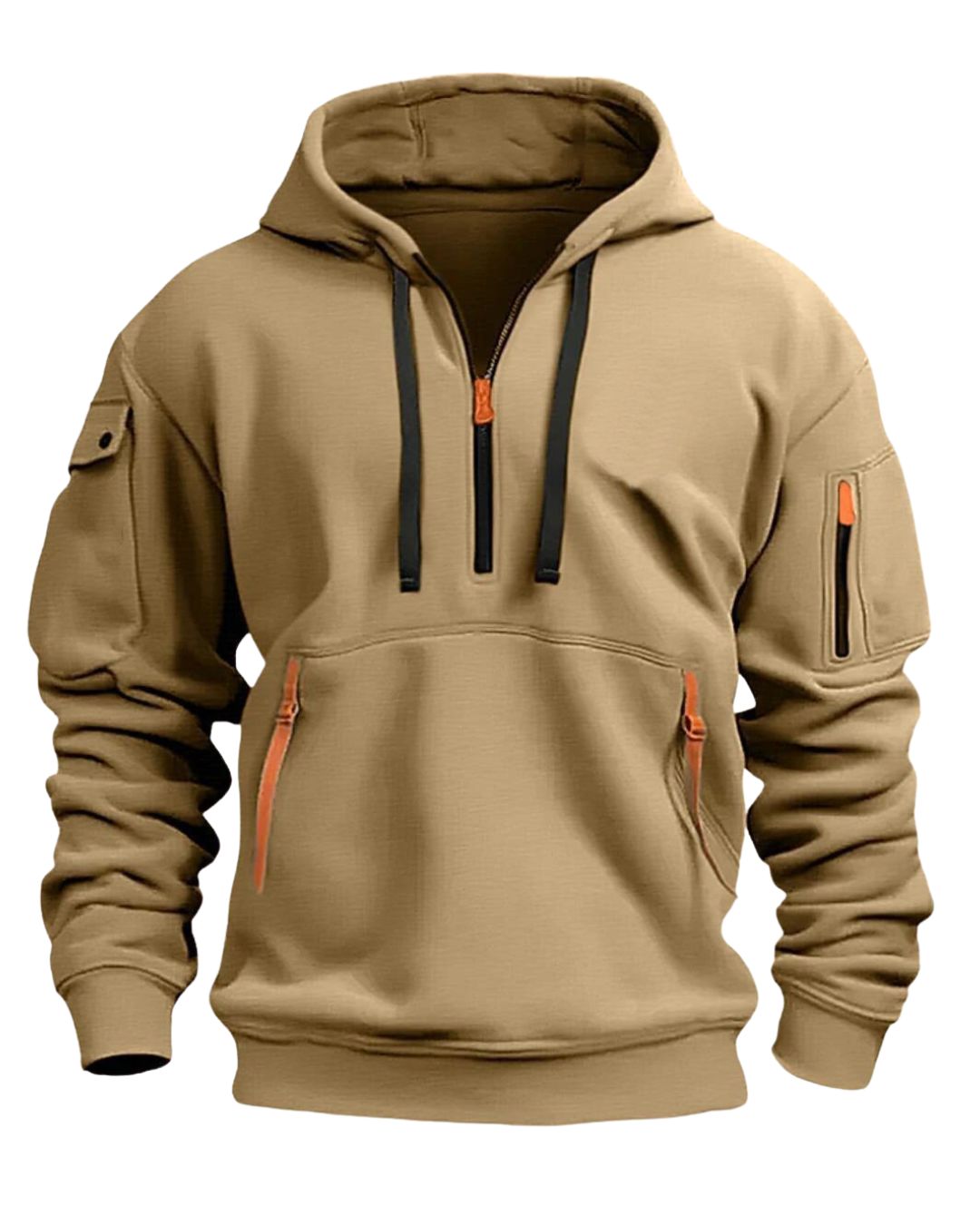 Utility Quarter-Zip Hoodie