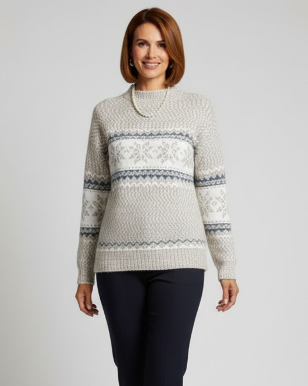 Winter Pattern Sweater