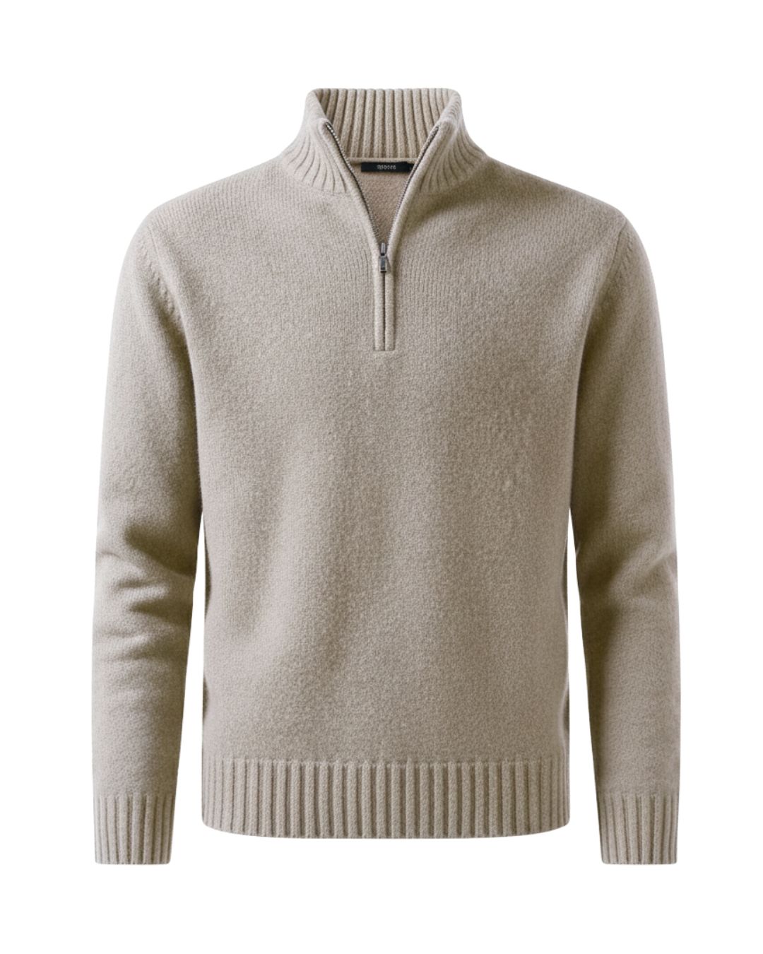 Knit Quarter-Zip Sweater