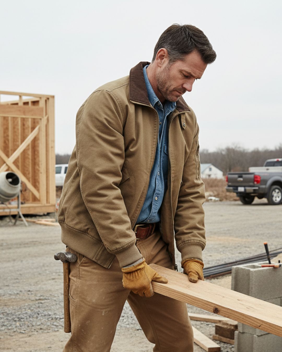 Heritage Plaid-Lined Jacket