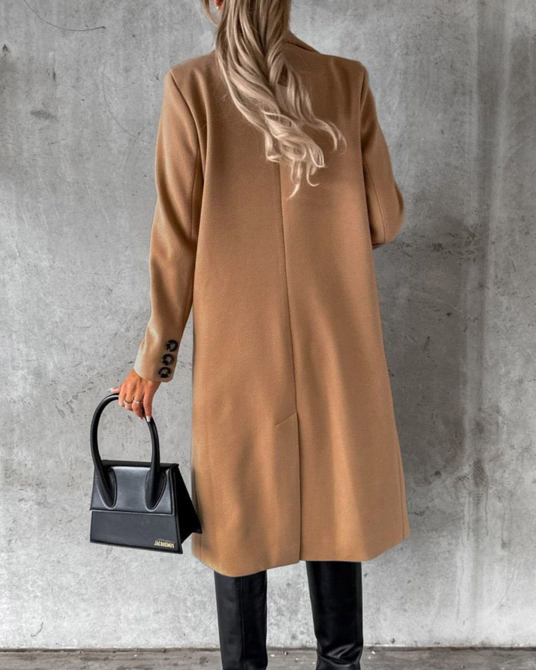 Classic Double-Breasted Coat