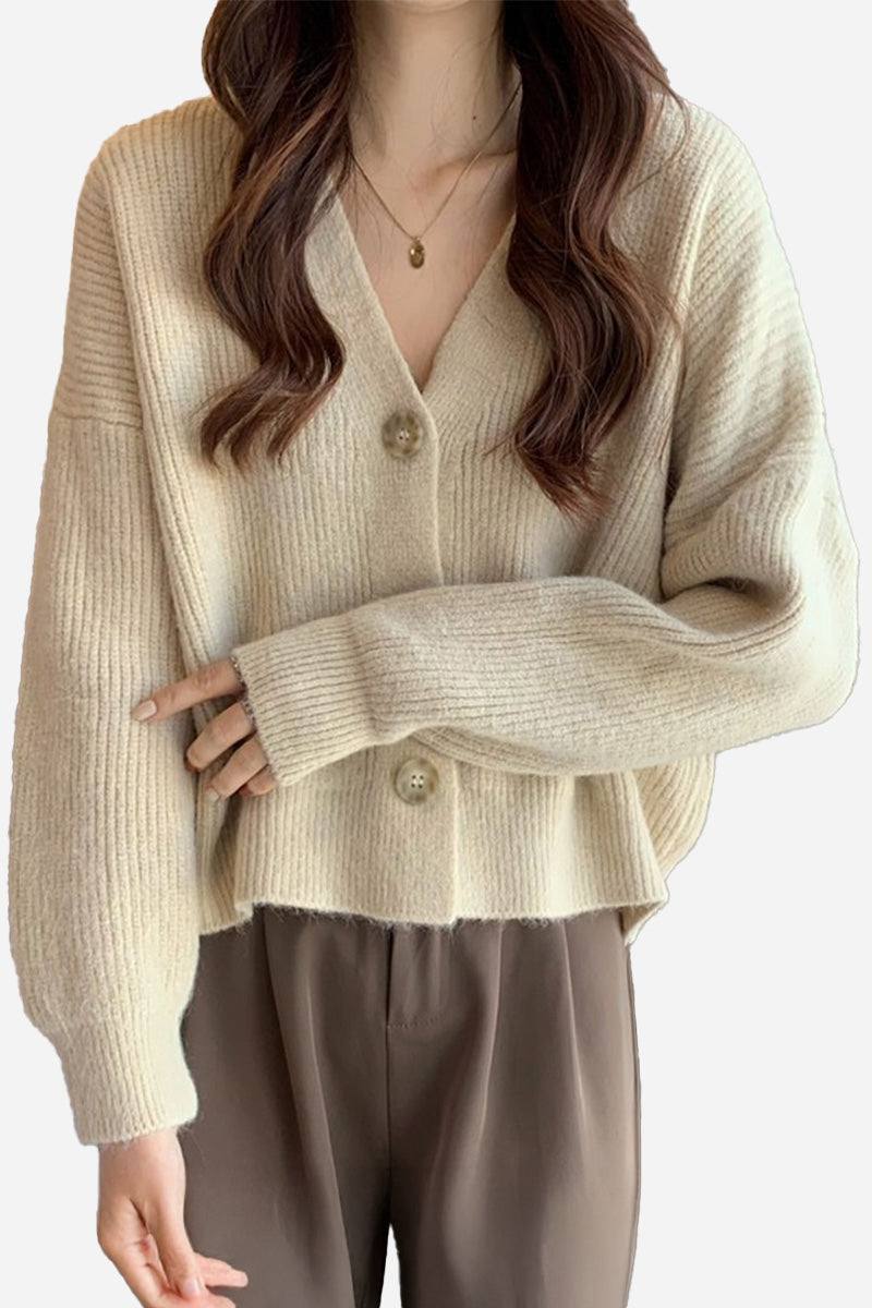 Cozy Button Cardigan