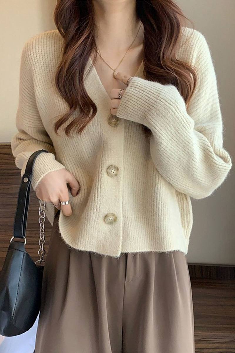 Cozy Button Cardigan