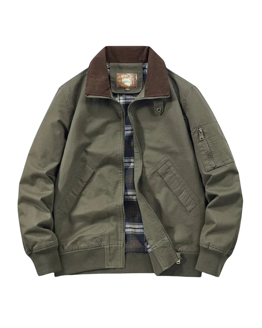 Heritage Plaid-Lined Jacket