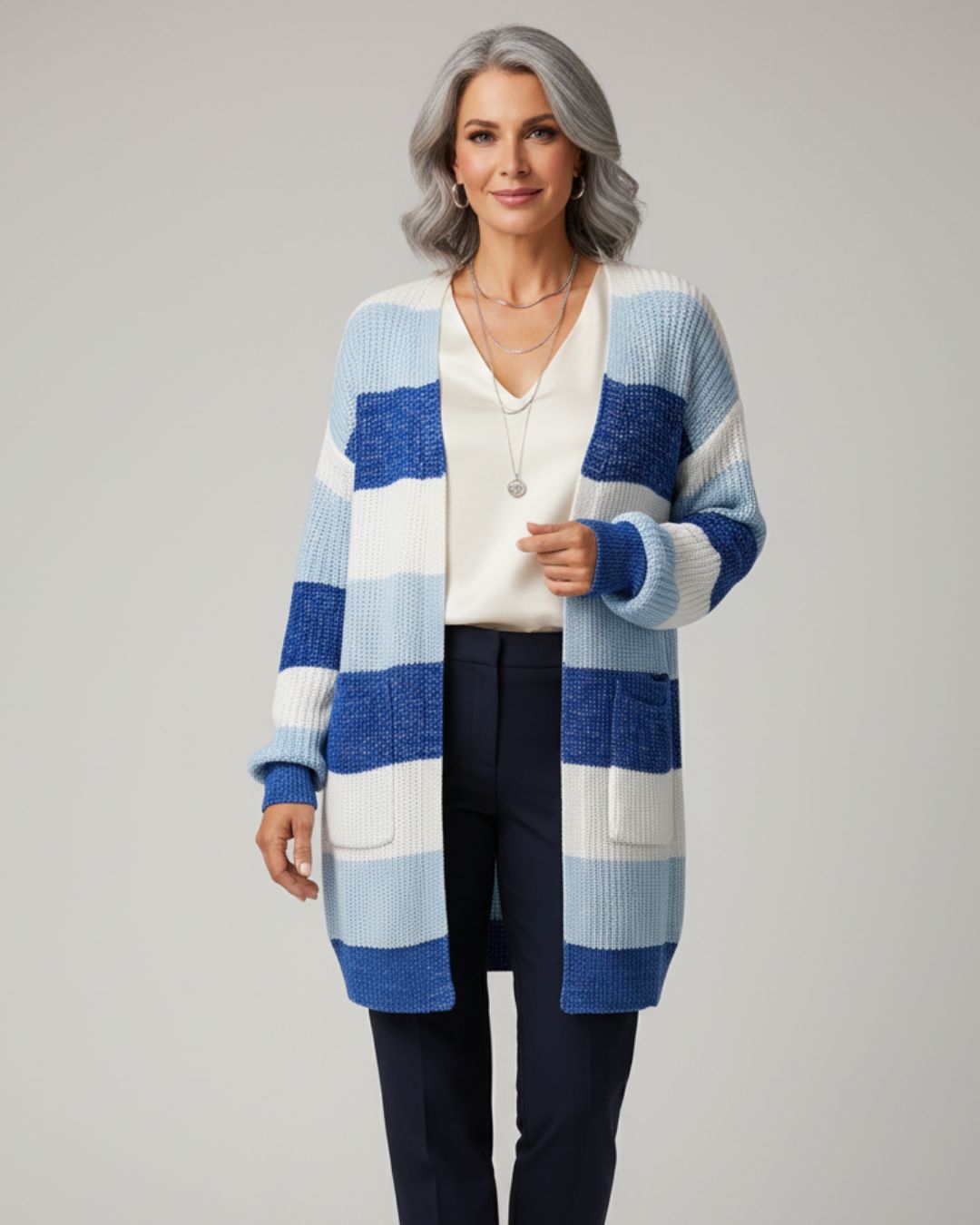 Long Knitted Cardigan