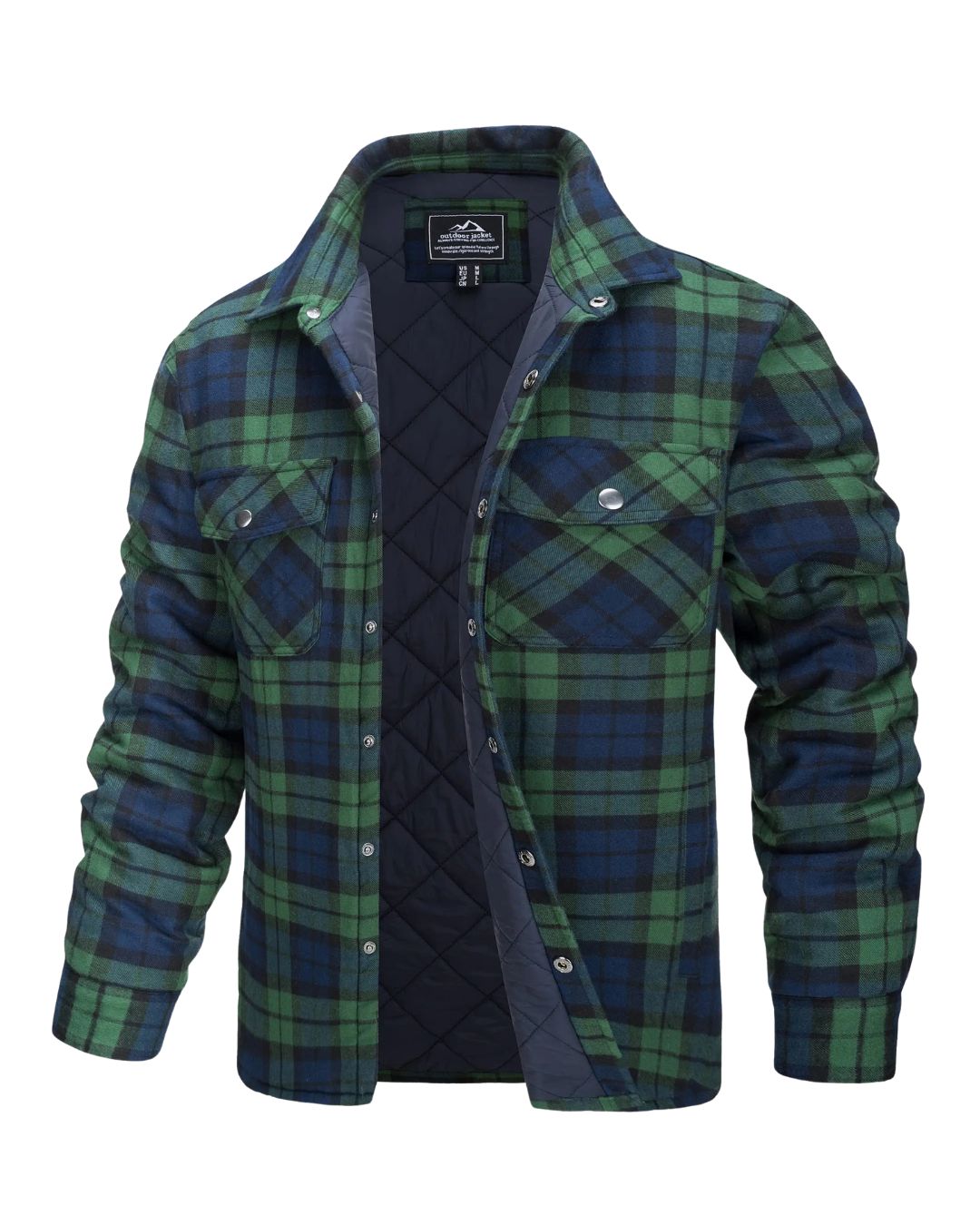 Quilted Flannel Jacket